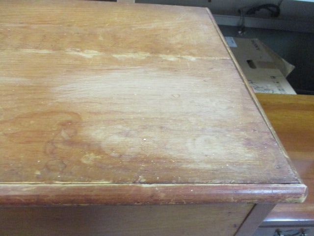 Antique Farmhouse Style Blanket Chest - 5