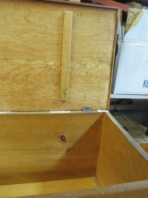 Antique Farmhouse Style Blanket Chest - 6