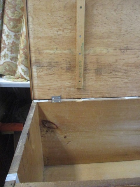 Antique Farmhouse Style Blanket Chest - 7