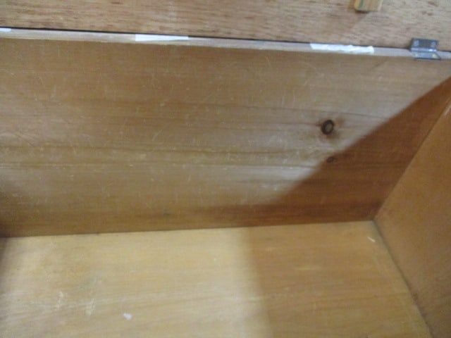 Antique Farmhouse Style Blanket Chest - 9