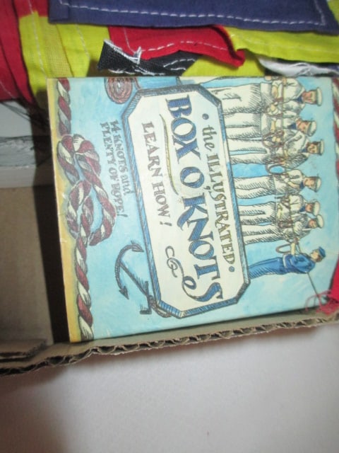 Nautical Signal Flags, Illustrated Box of Knots, "The Young Sea Officer's Sheet - 2