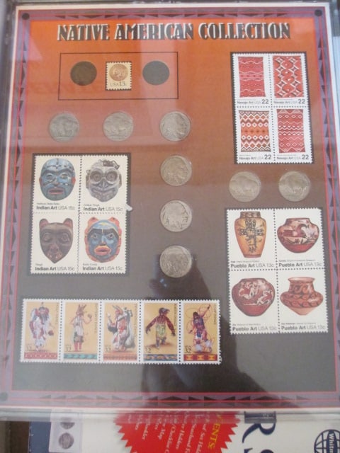 Lincoln Head Cent Binder with Pennies, 1997 "Native American Collection" Page - 4