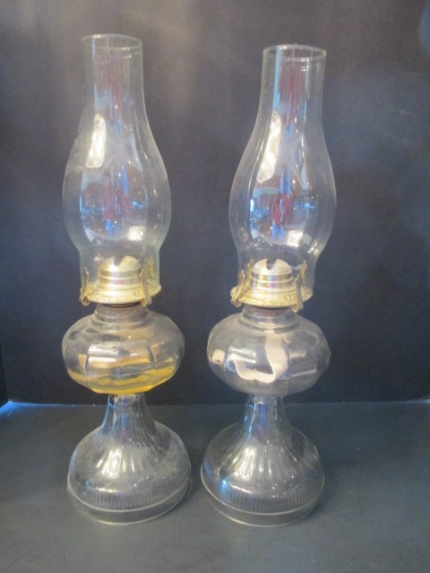 Pair of Oil Lamps (1 of 6)