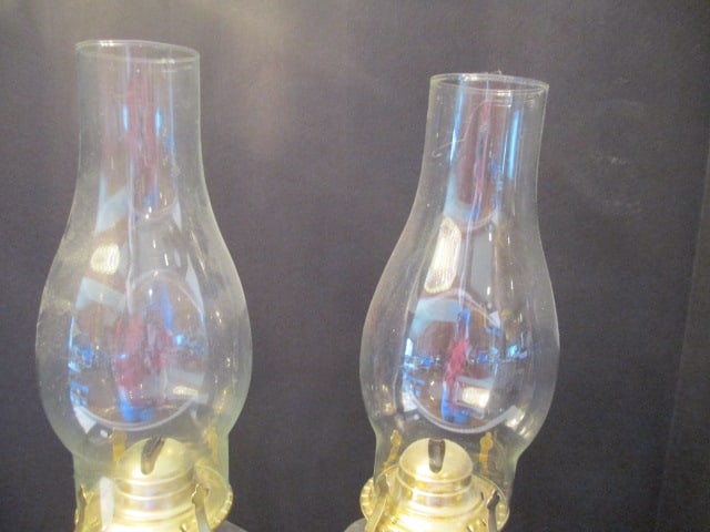 Pair of Oil Lamps - 4