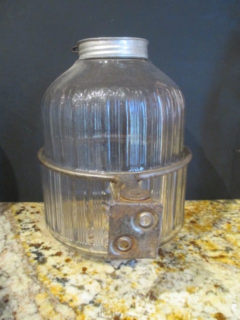 Antique Glass Hoosier Jar (1 of 5)