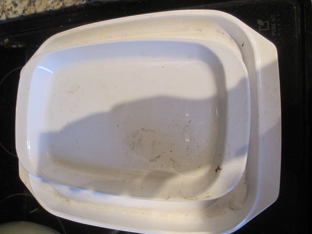 Corning Ware MW-11 Browing Dish and Litton Micro-Browner Dish: . 