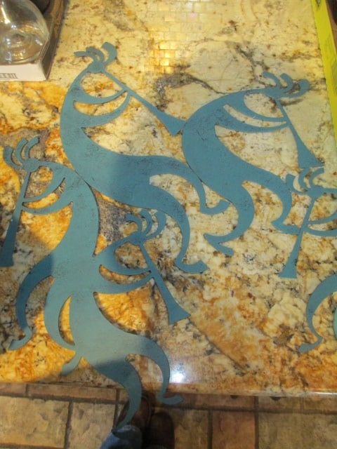 Kokopelli Wind Spinner, Statues, Plaque and Metal Wall Hanger - 2