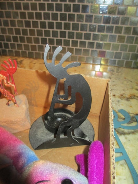 Kokopelli Wind Spinner, Statues, Plaque and Metal Wall Hanger - 5