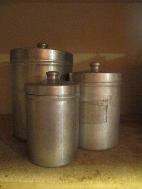 3 Piece Aluminum Canister Set (1 of 3)