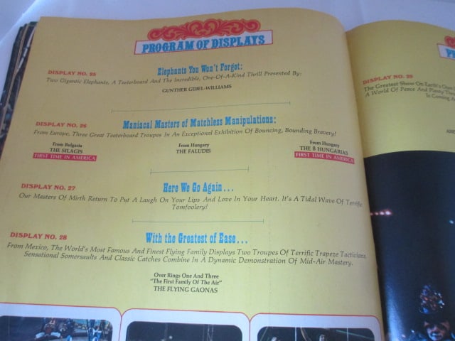1971 "Ringling Bros. and Barnum & Bailey Circus" Souvenir Program & Magazine - 7