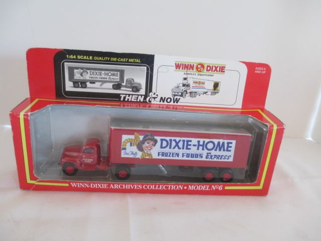 Winn-Dixie "Dixie-Home Frozen Foods Express" 1:64 Scale Diecast in Original Box: No. 6 in Series 