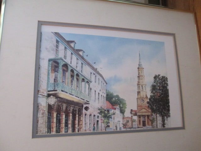 Nice Framed and Matted South Carolina Landscape Prints - 4