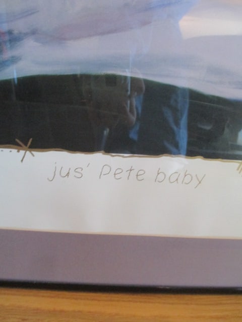 1993 Signed by Artist and Jazz Musician "Jus' Pete Baby" Jazz Lithograph by R. Thomas - 2