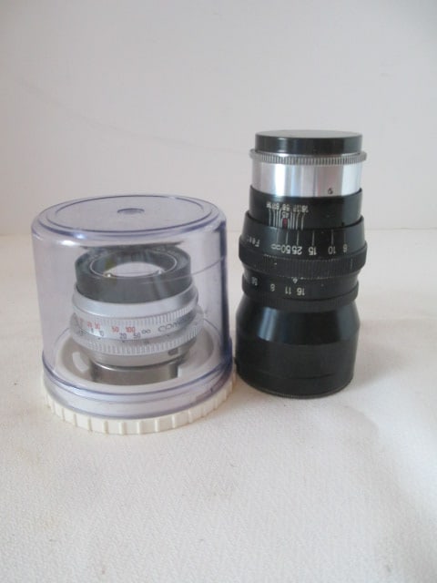 Two Vintage Camera Lens (1 of 6)