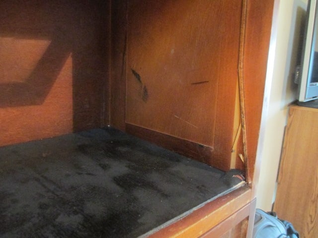 Old Globe-Wernicke US Government Issue Mahogany 4 Stack Barrister Cabinet - 6