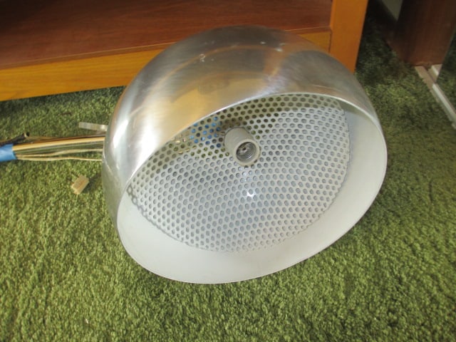 Midcentury Chrome Cantilevering Floor Lamp Pole - 2