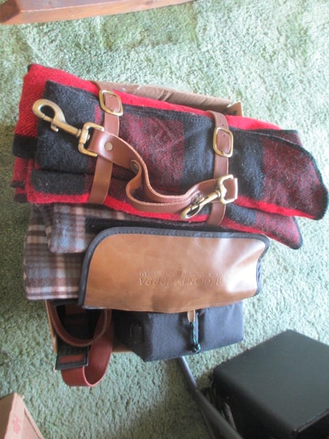 Grouping of Picnic Baskets and Blankets: see pictures and preview for styles, Local Pickup Only 