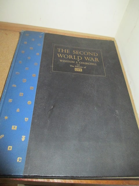 1959 2 Volume Set "The Second World War" by Winston S. Churchill and the (1 of 6)