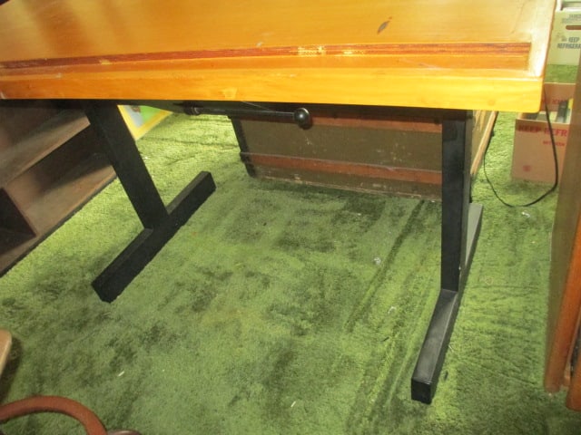 Drafting Table, Task Lamp and Magnifying Lamp - 2