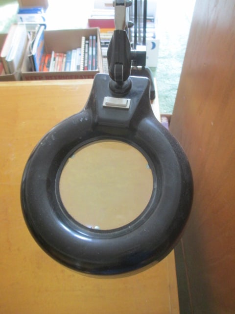 Drafting Table, Task Lamp and Magnifying Lamp - 3