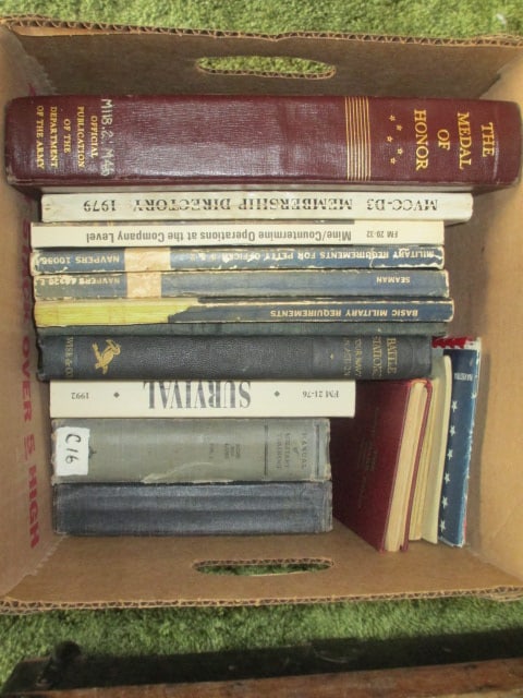 Old Military Training Books and 1948 "The Medal of Honor Recipient" Publication (1 of 4)