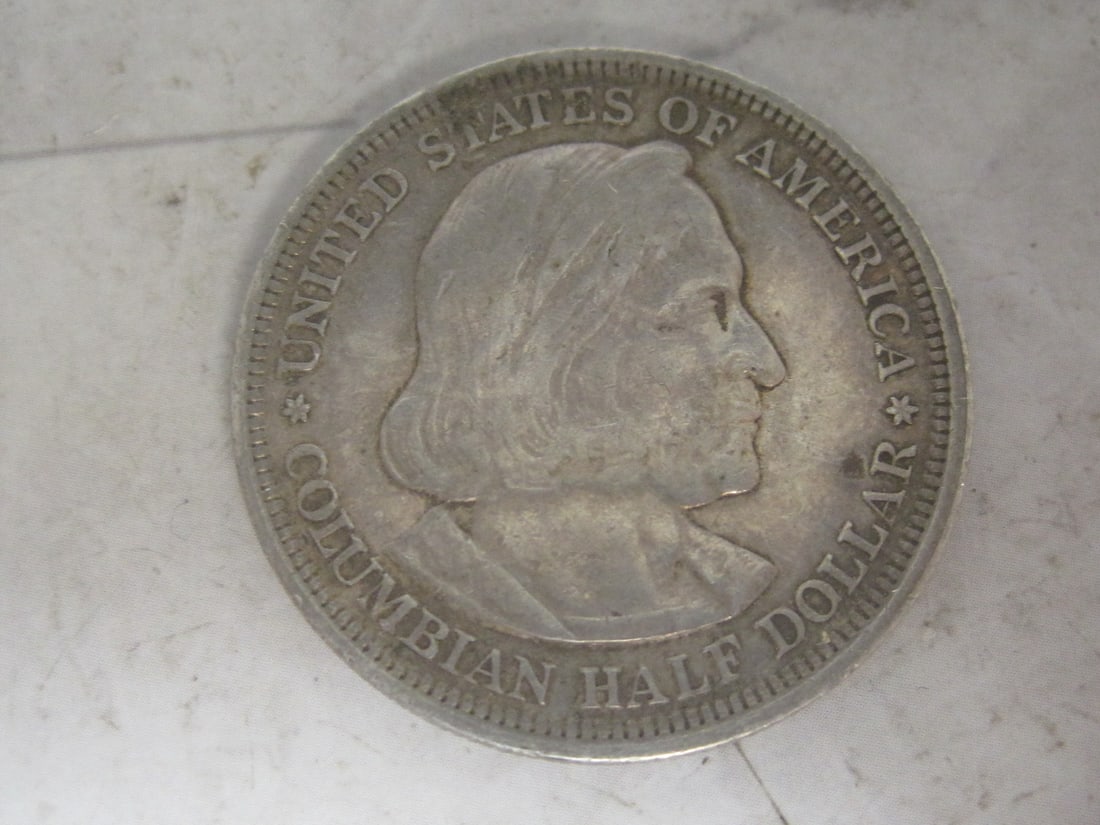 1893 Columbian Expo Commemorative Half Dollar: . 