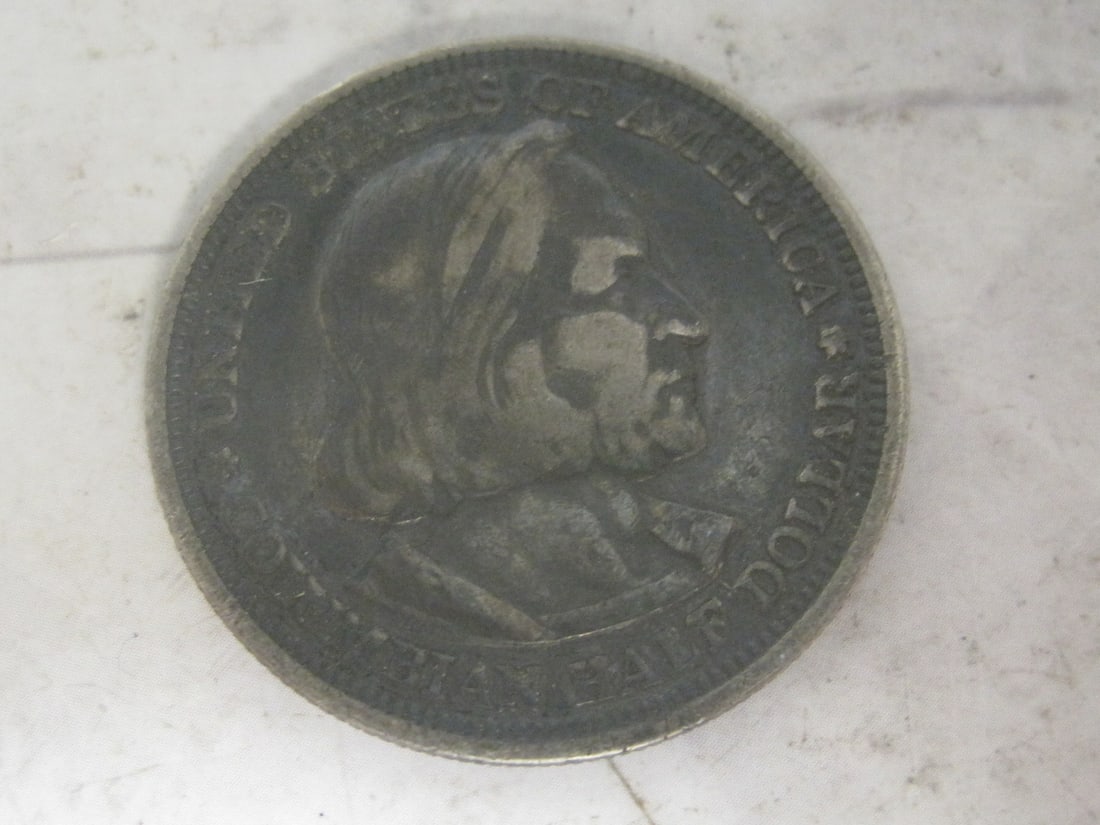 1893 Columbian Expo Commemorative Half Dollar: . 