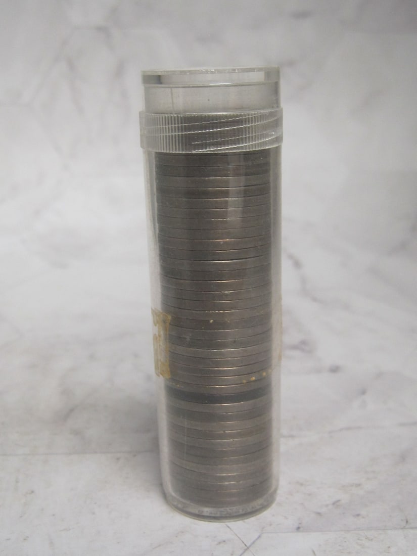 Roll of 41 Wartime 1942-1945 Nickels: 35% Silver 