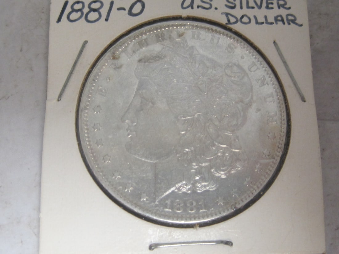 1881-O Morgan Silver Dollar: . 
