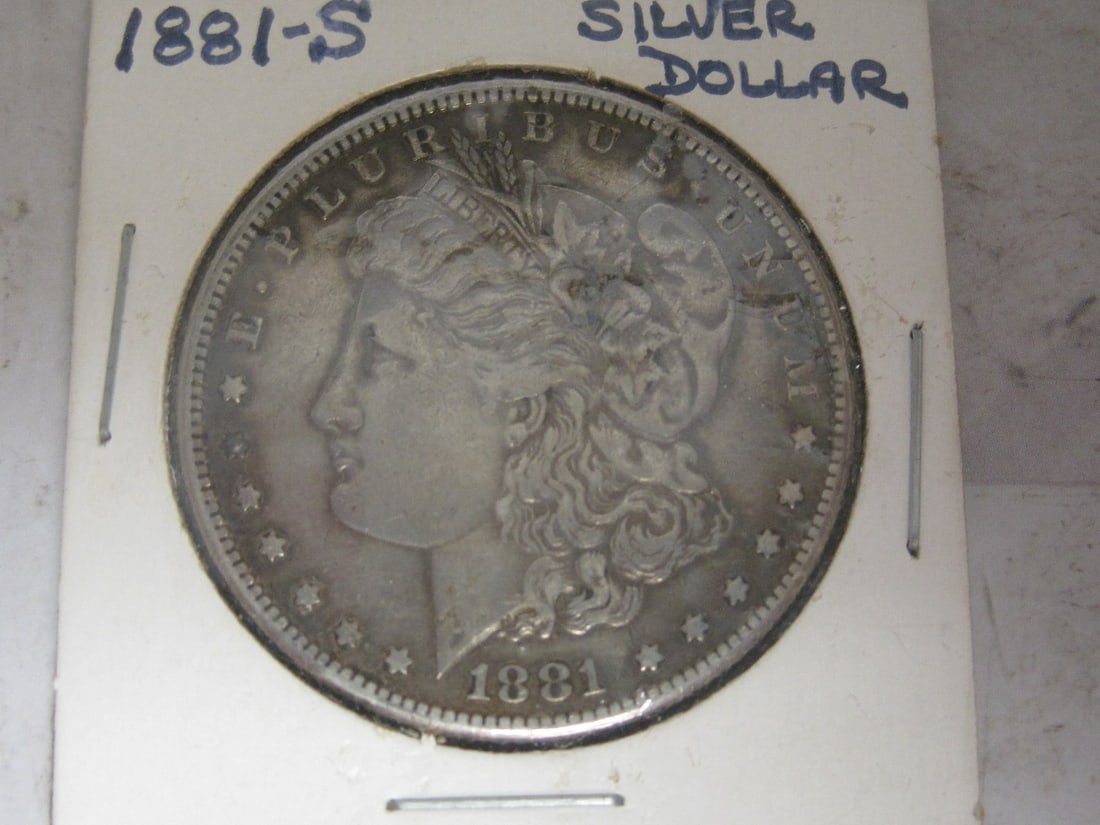 1881-S Morgan Silver Dollar: .