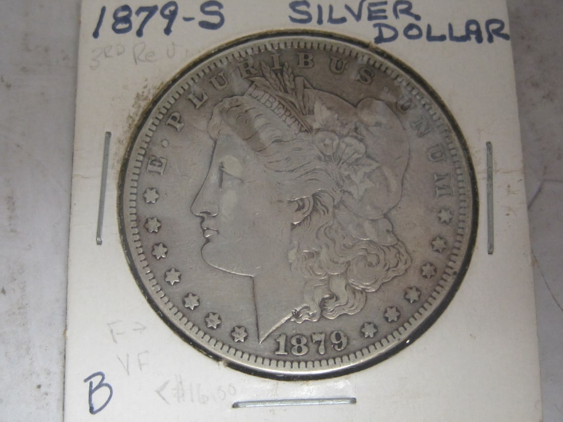 1879-S Morgan Silver Dollar: . 