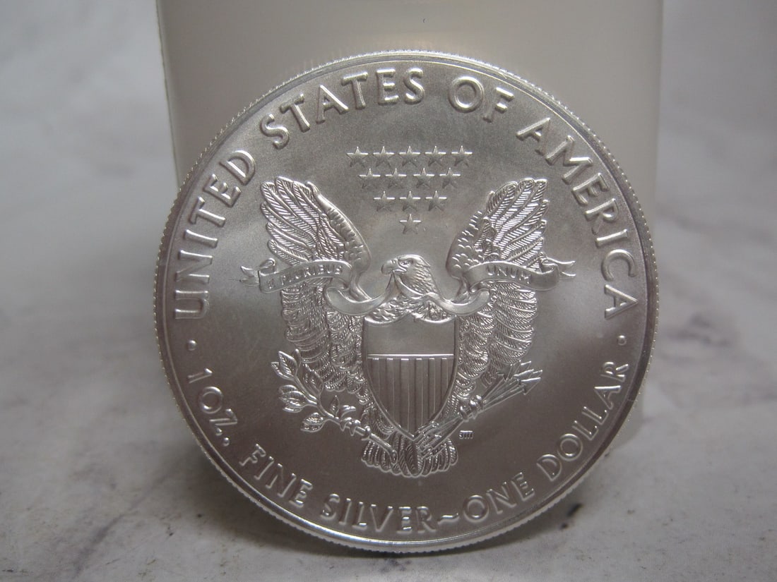 Lot of 20 2016 American Eagle One Troy Oz. .999 Fine Silver Dollars - 3