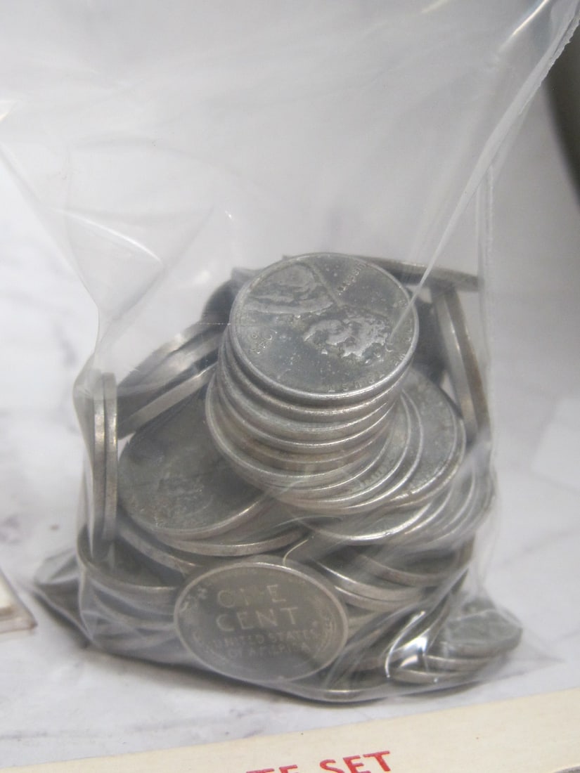 Lot of 112 Steel Pennies - 4