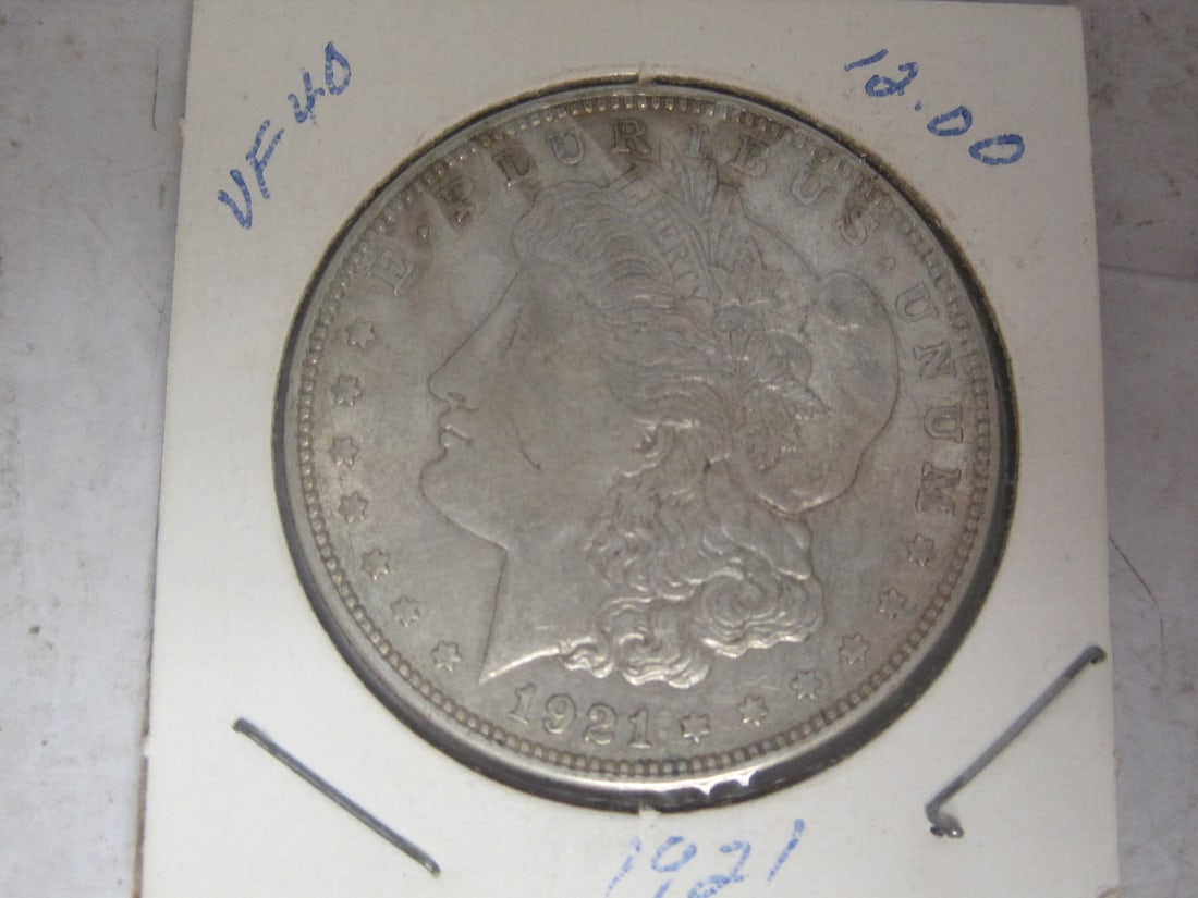 1921 Morgan Silver Dollar: .