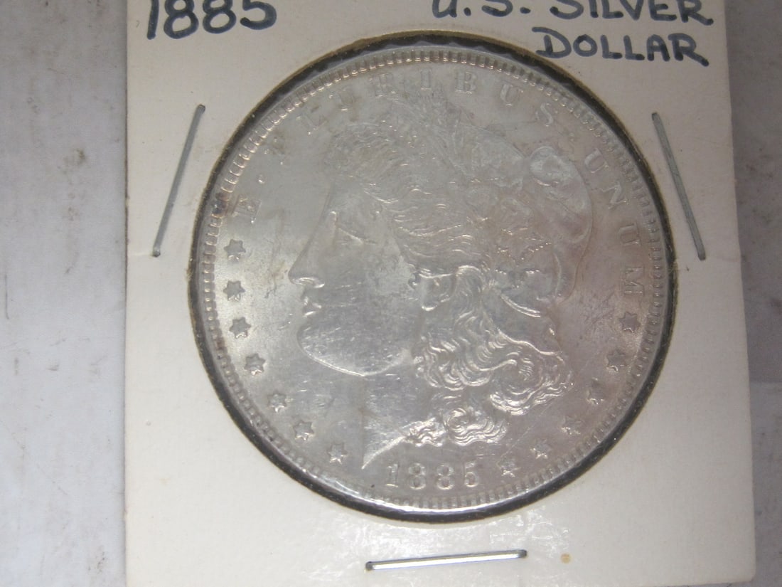 1885 Morgan Silver Dollar: . 