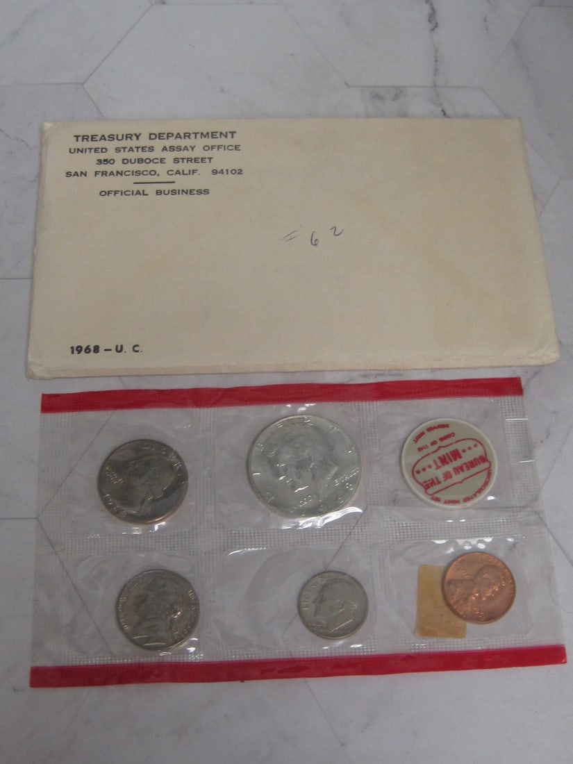 1968 US Mint Set: . 