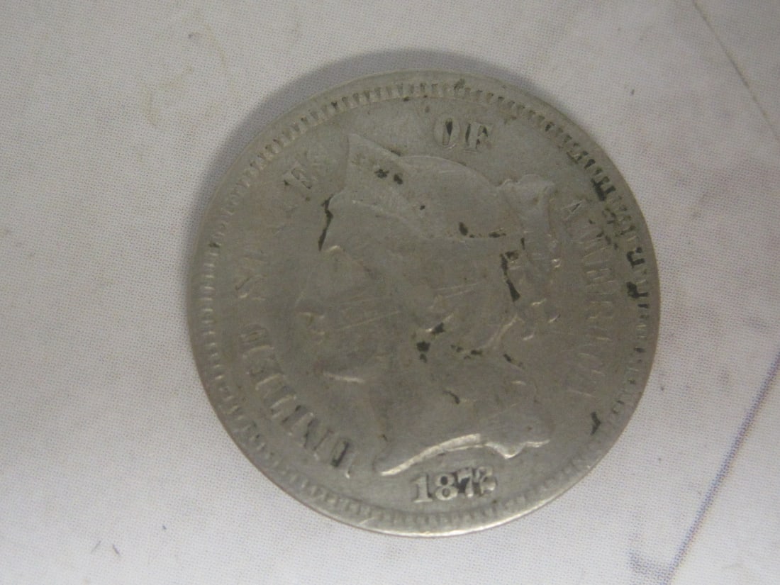 1872 Three Cent Piece (1 of 2)