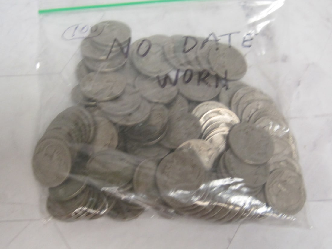 Lot of 100 Buffalo Nickels (1 of 2)
