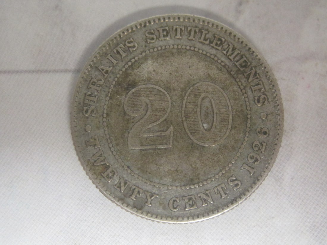 1929 India 20 Cent Coin (1 of 2)