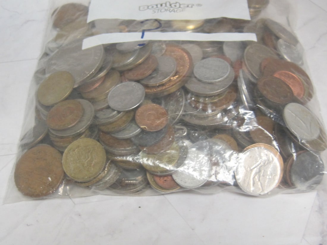 Unsearched Bag of Foreign Coins - 2