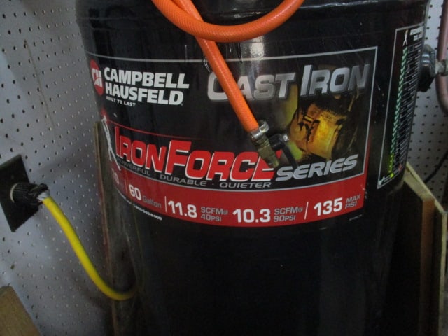 Campbell Hausfeld Cast Iron 60 Gallon Compressor - 2