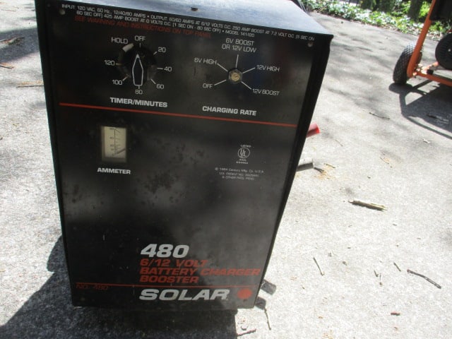 No. 480 6/12 Volt Battery Charger - 2