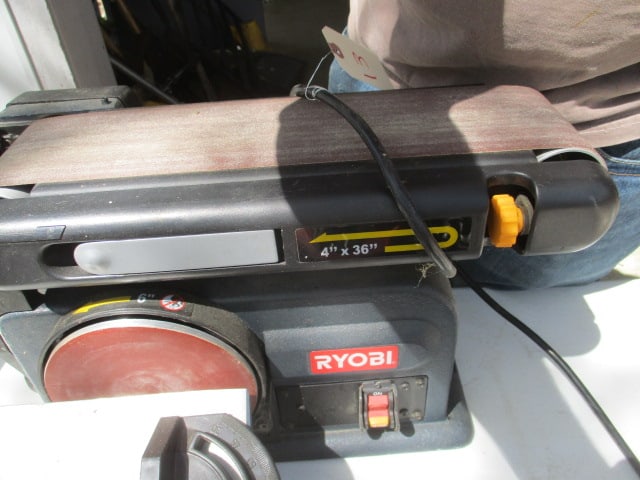 Ryobi 4x36 Belt Sander with 6" Disc - 2