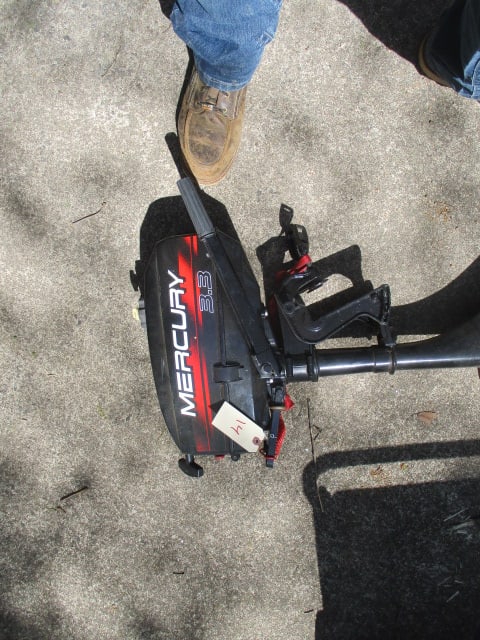Mercury 3.3 Outboard Motor - 2