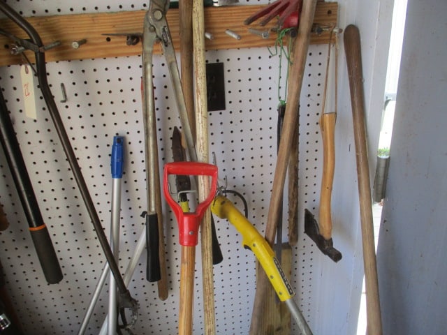 Wall Lot of Hand Tools - 3