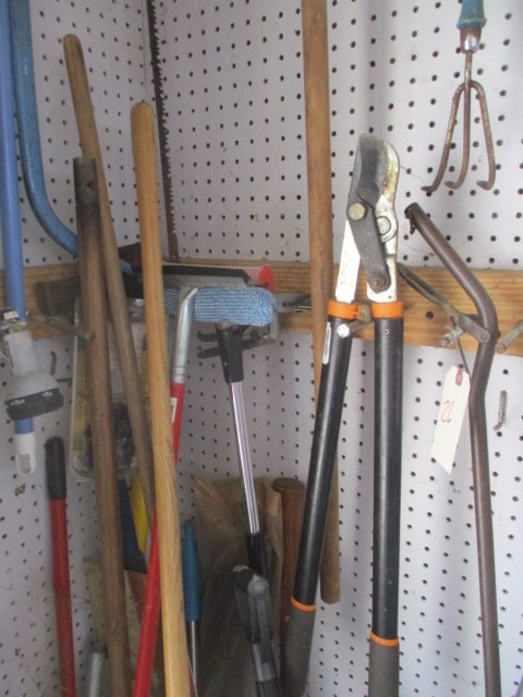 Wall Lot of Hand Tools - 4