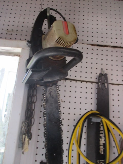 Wall Lot of Drop Chords, Welding Helmet, Water Dispenser - 3