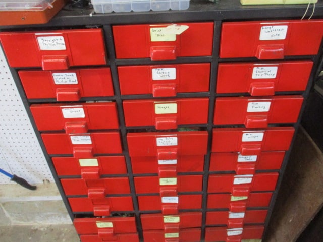 Metal Drawer Cabinet with Fasteners - 5