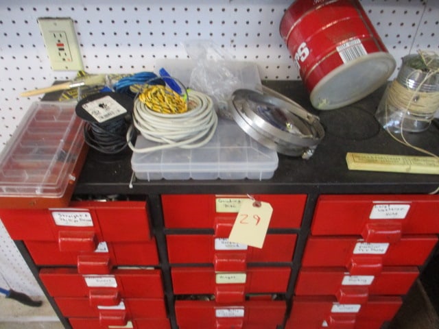 Metal Drawer Cabinet with Fasteners - 6