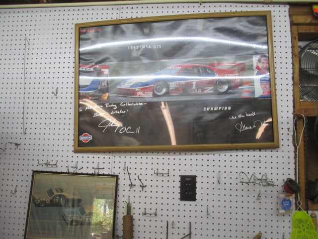 Wall Lot of Sprayer, Hand Tools, TV/VCR Wall Unit, Oil Can, Fasteners - 4